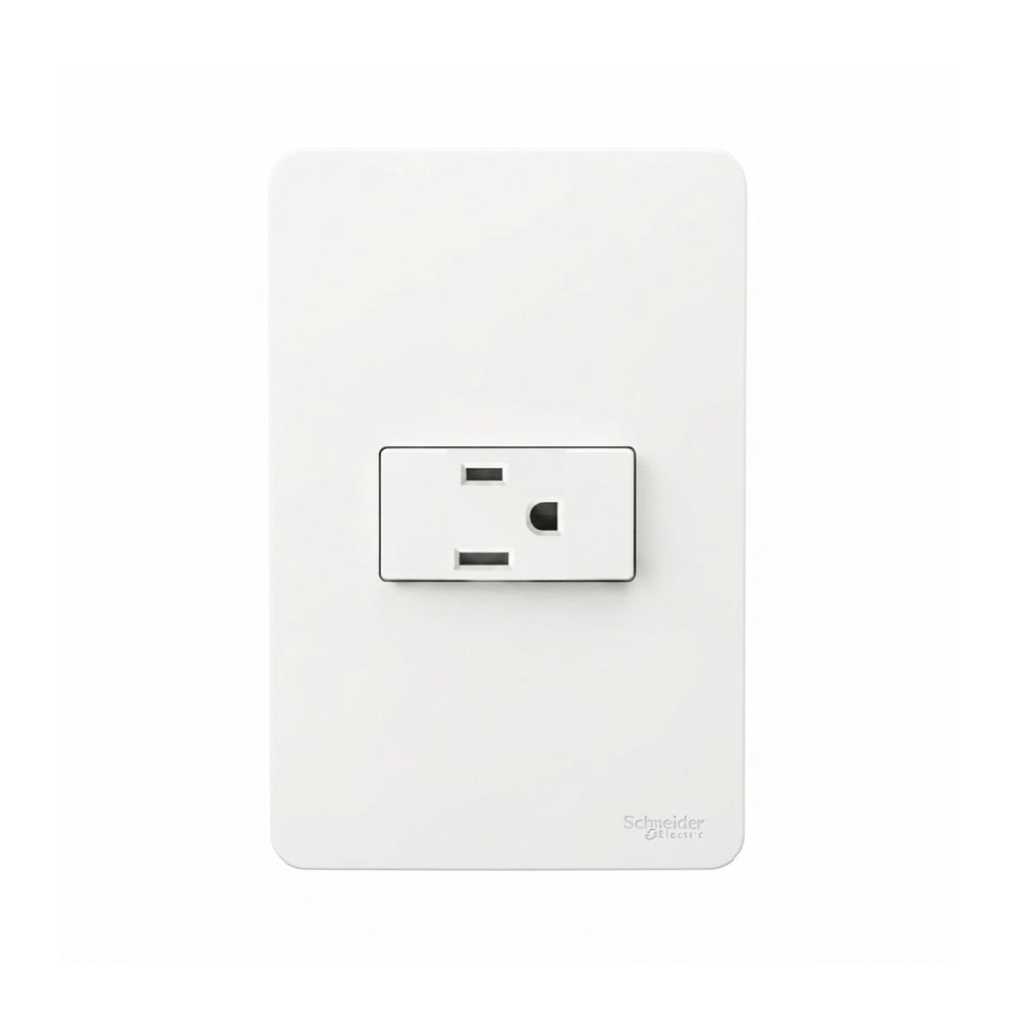 Placa con 1 Contacto 2P+T Blanco Orion Schneider Electric