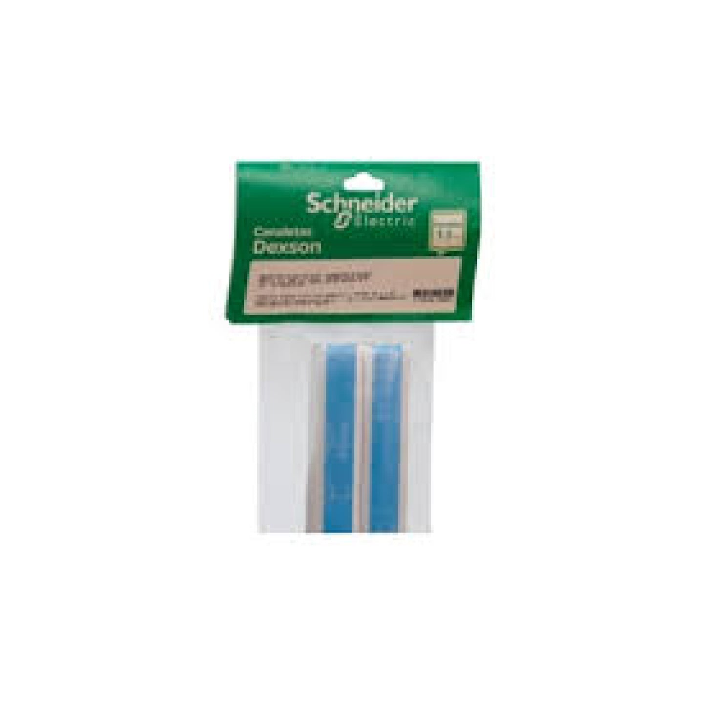2 Tramos de Canaleta Blanca de 1.1 mts 20 x 12 mm con Adhesivo Dexson Schneider Electric DXN10431