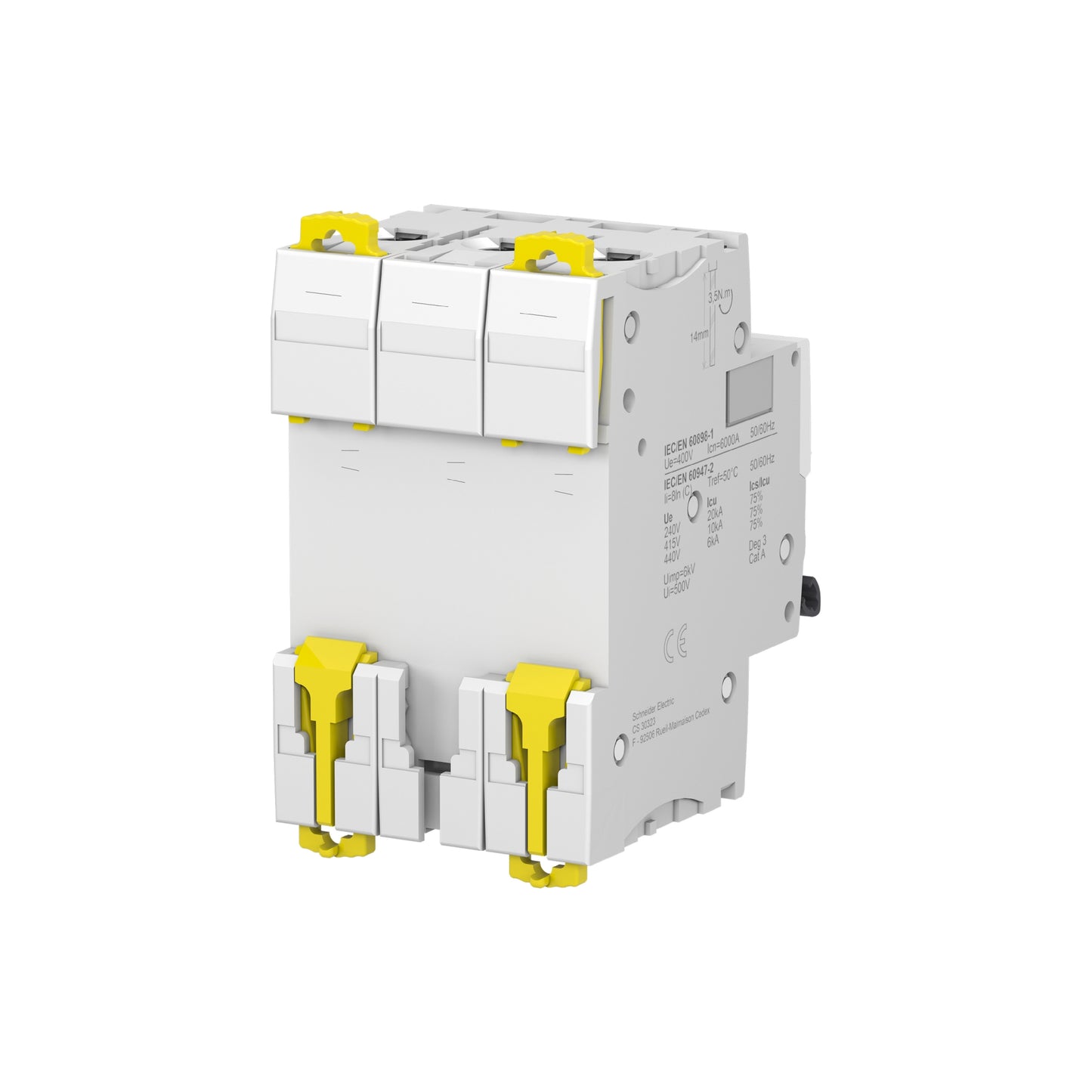 ACTI9 Interruptor Termomagnetico IC60N 3x32 A Curva C Schneider Electric A9F74332