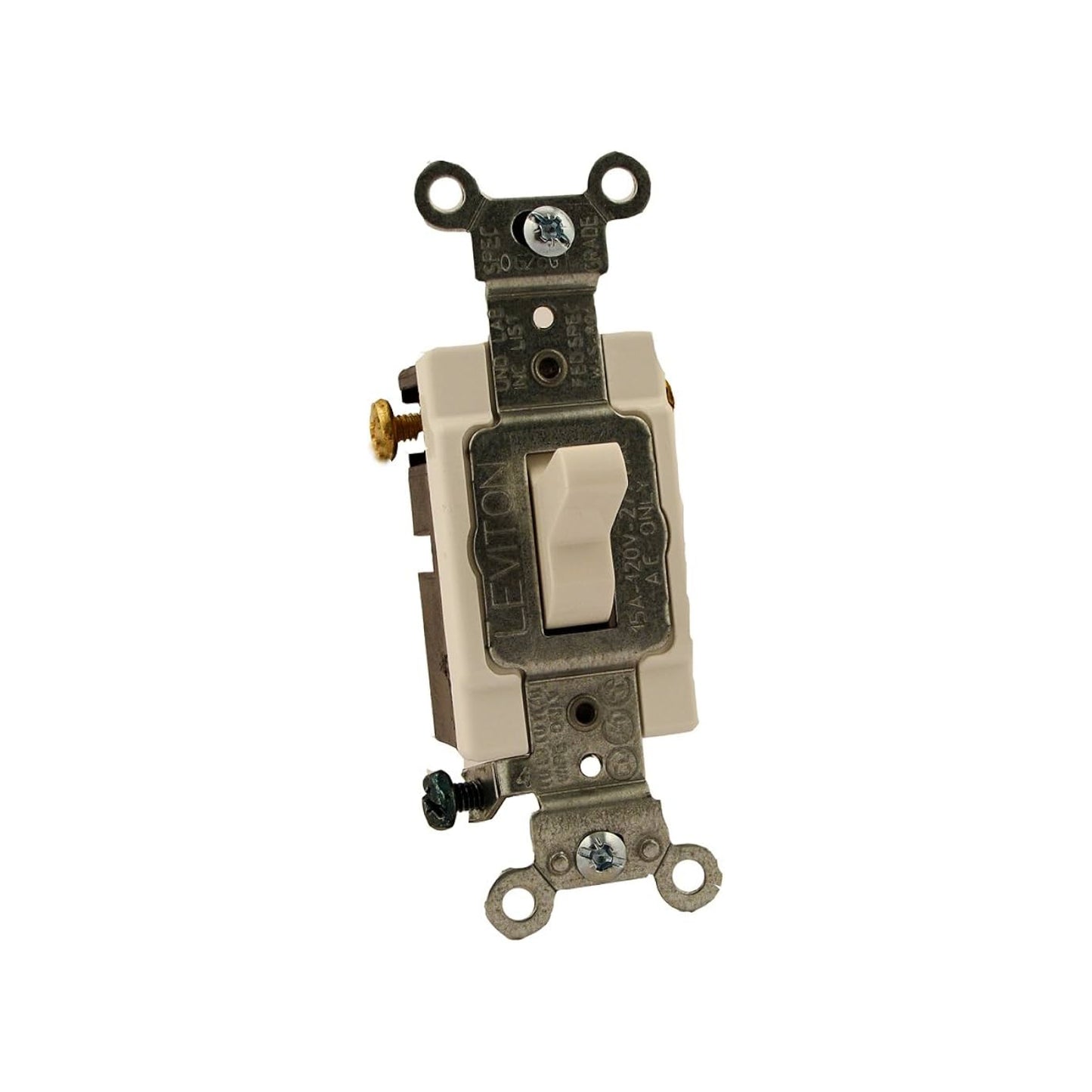 Apagador de Palanca 15A 120V Blanco Leviton