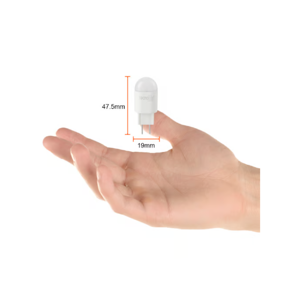 Ampolleta LED GY6.5 Luz cálida 2W Tecnolite
