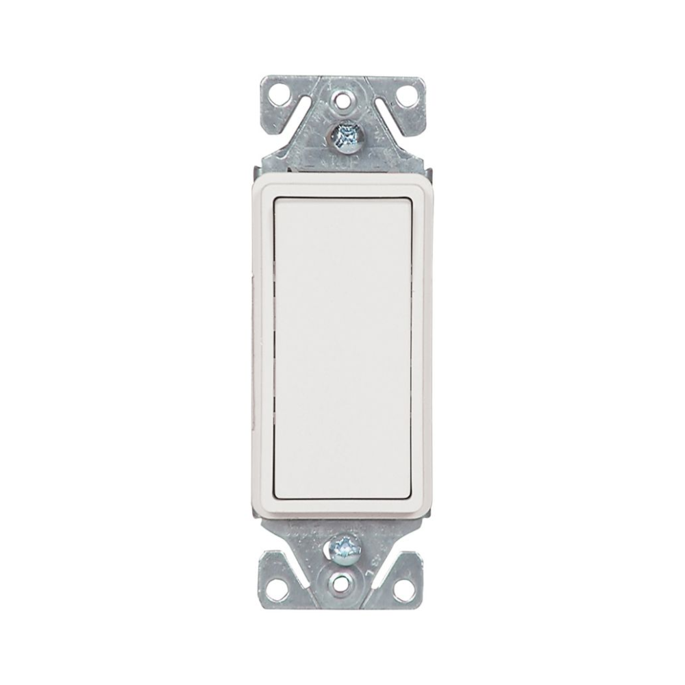 Apagador Sencillo Blanco 15A Arrow Hart