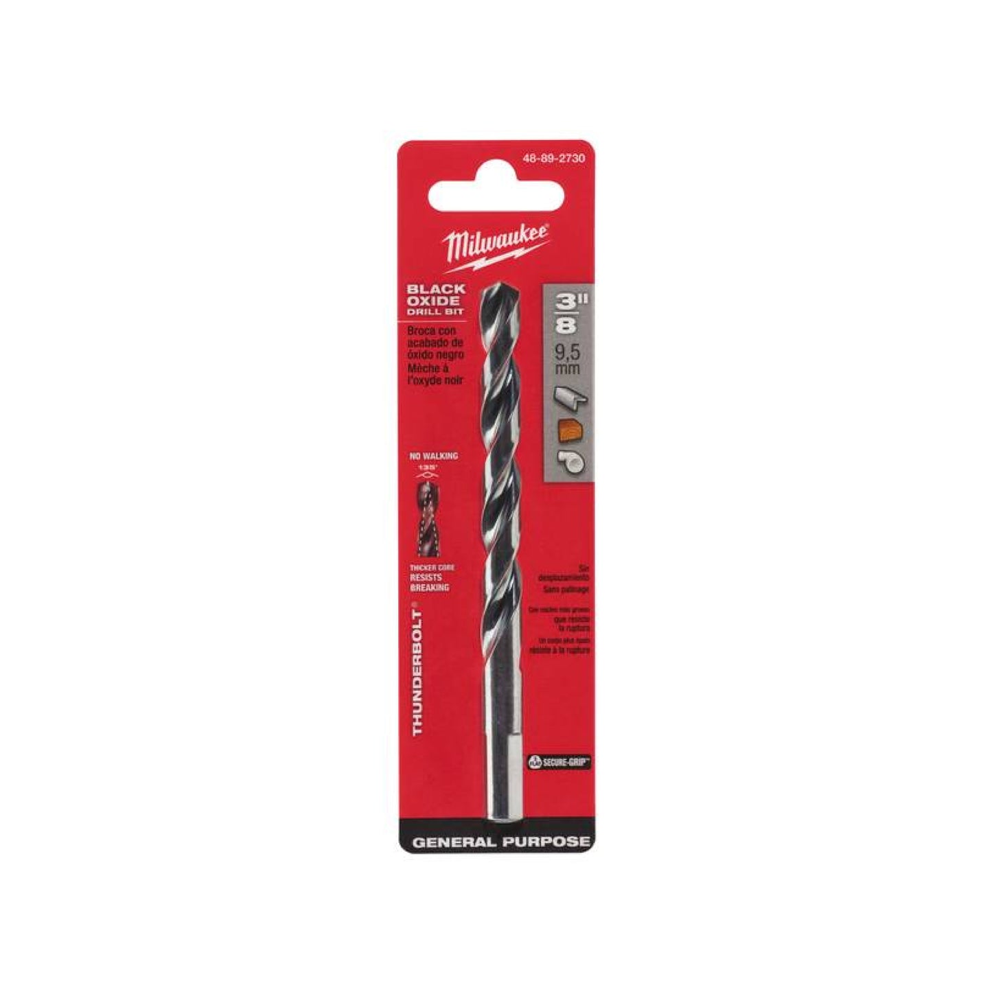 Broca Óxido Negro 9/32" Thunderbolt® Milwaukee