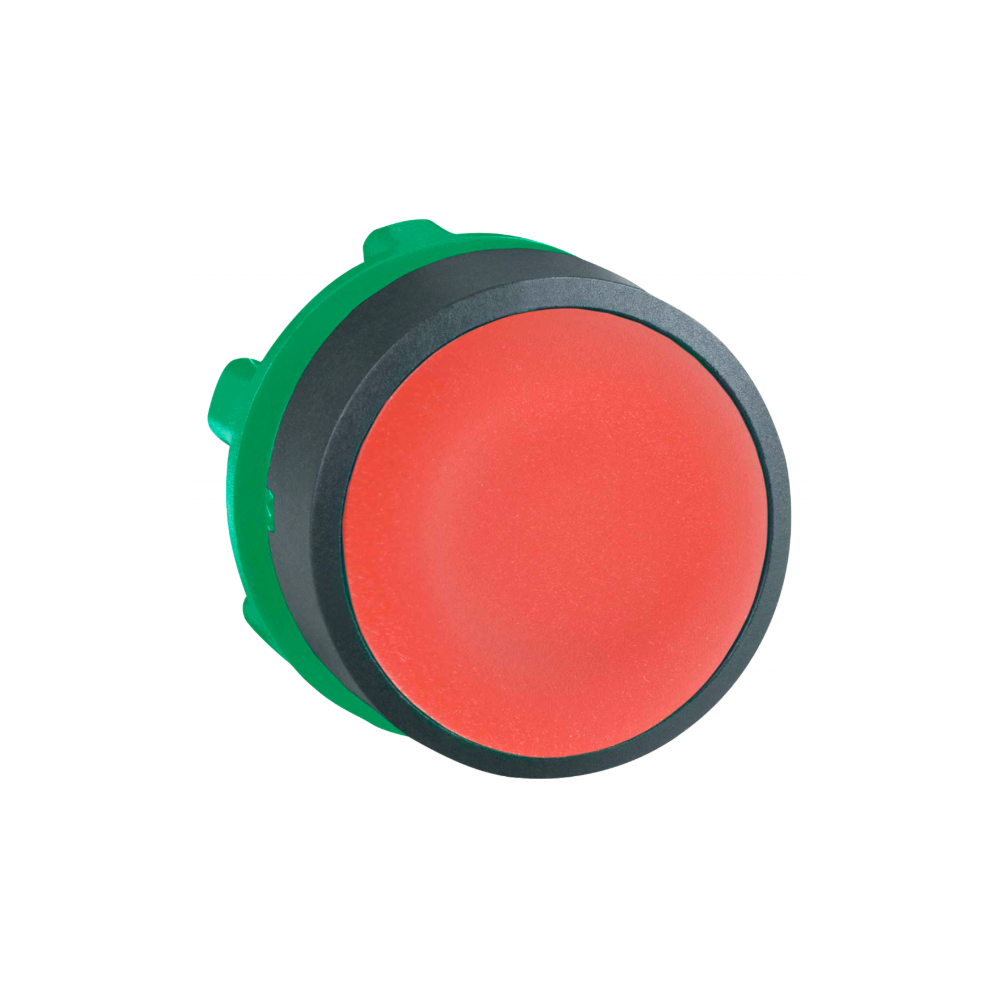 Cabeza Pulsador Rojo 22 mm Schneider Electric ZB5AA4