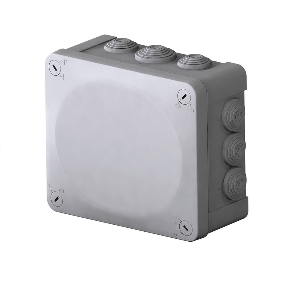 Caja estancas tapa con tornillos 175x150x80mm IP55 Royer