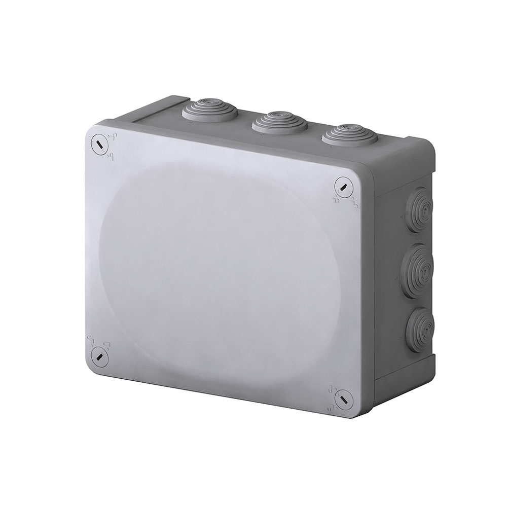 Caja estanca tapa con tornillos 225x175x100mm IP55 Royer