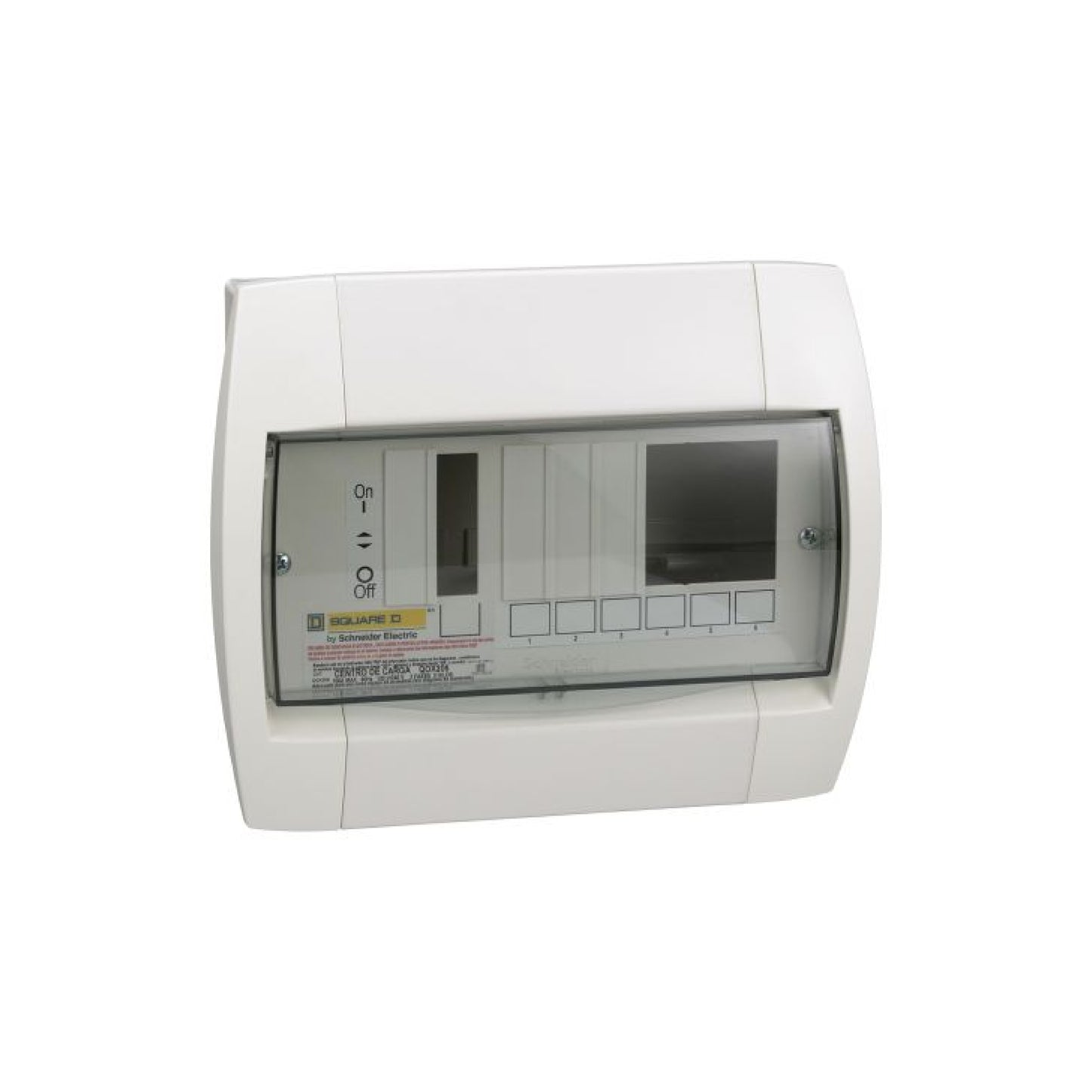 Centro de Carga QO Square D 100A 2F 3H 2+6P NEMA1 120/240VCA Schneider Electric QOX206