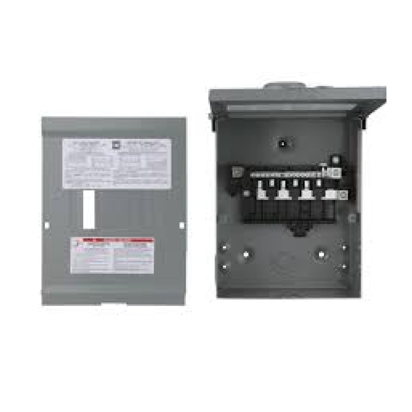 Centro de Carga QO de Zapatas Square D 100A 1F 6P NEMA 3R Schneider Electric QO612L100RB
