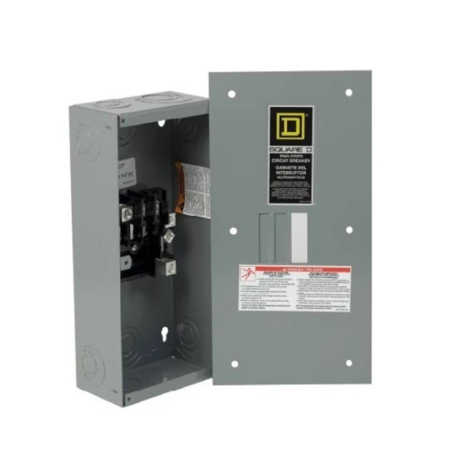 Centro de Carga QO de Zapatas Square D 100A 3F 3P NEMA1 de Sobreponer con Barra de Neutro Schneider Electric QO3100BNS
