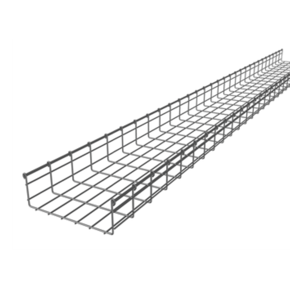 Charola Tipo Malla 3 mts 105x300 mm Electrozincado Charofil