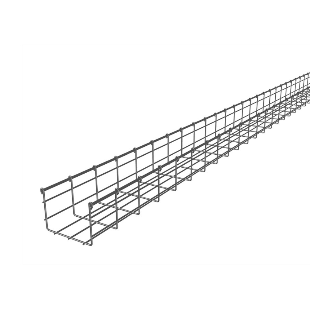 Charola Tipo Malla 3 mts 116x150 mm Galvanizado Electrozincado Charofil