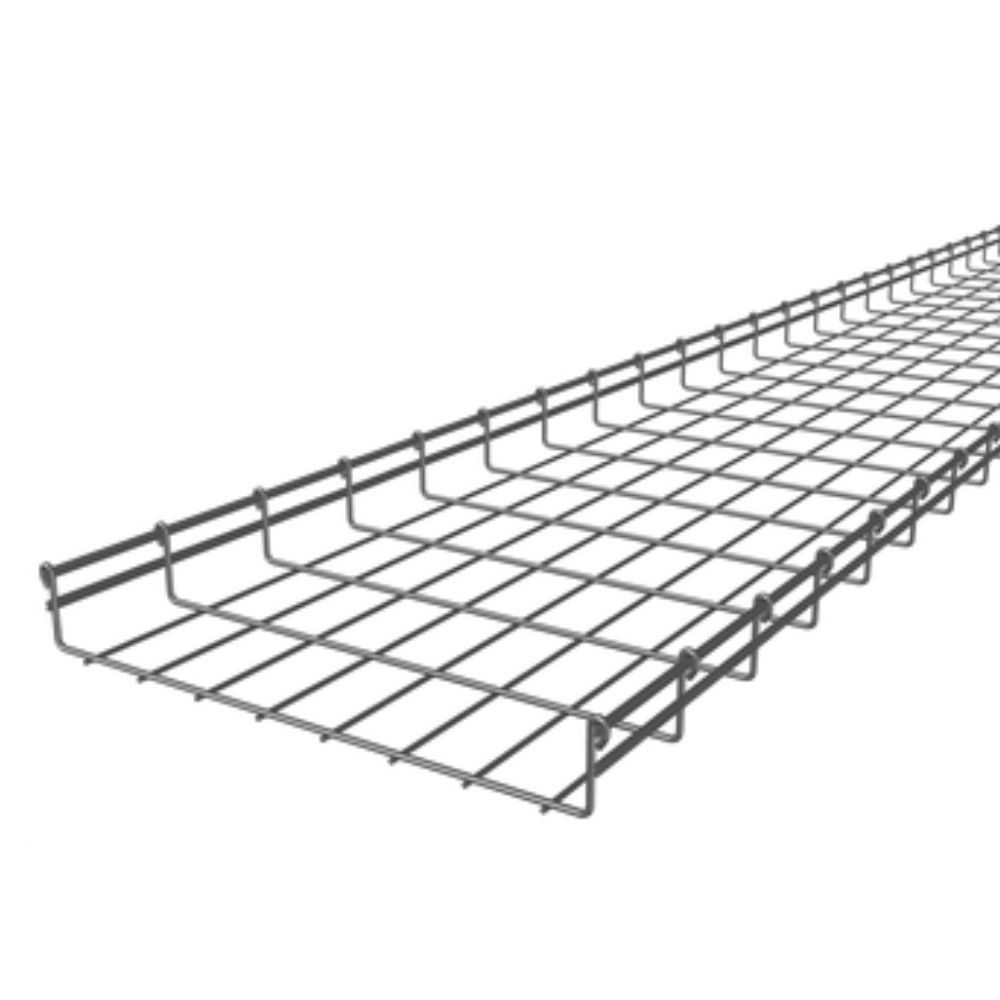 Charola Tipo Malla 3 mts 66x400 mm Galvanizado Electrozincado Charofil