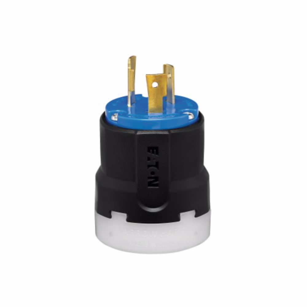 Clavija de media vuelta Ultragrip 2P 3H NEMA L6-20 20A 125V/CA. Eaton