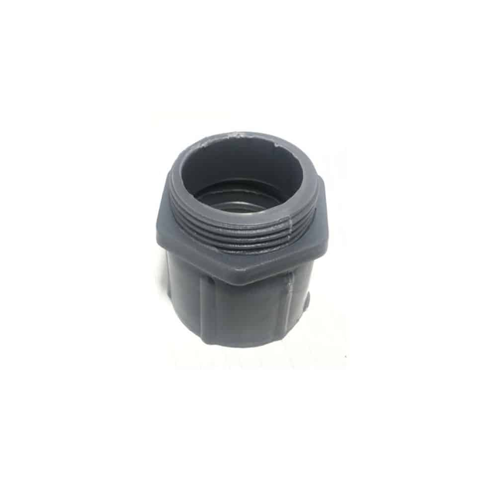 Conector para poliducto PVC uso eléctrico 1"