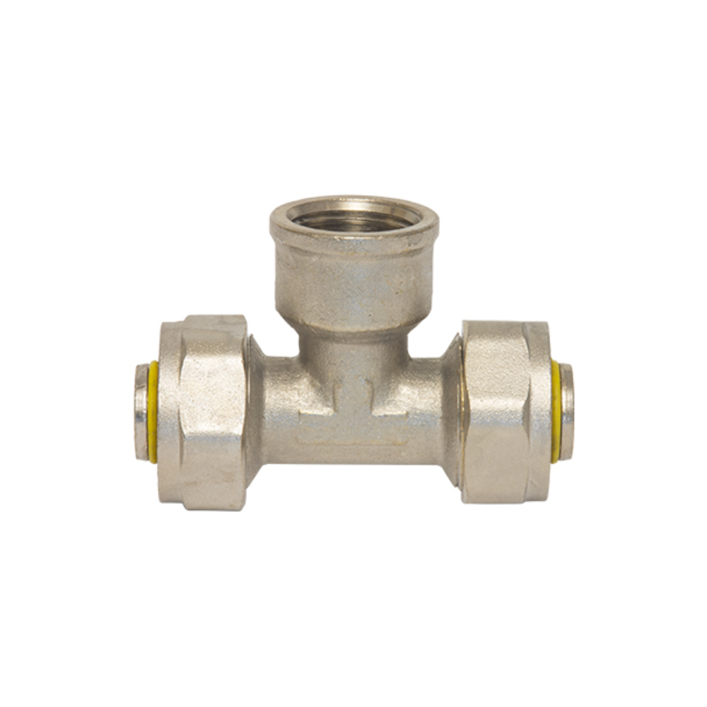 Conexión Tee Hembra 3/8" x 3/8" x 1/2" Coflex CG-TH001