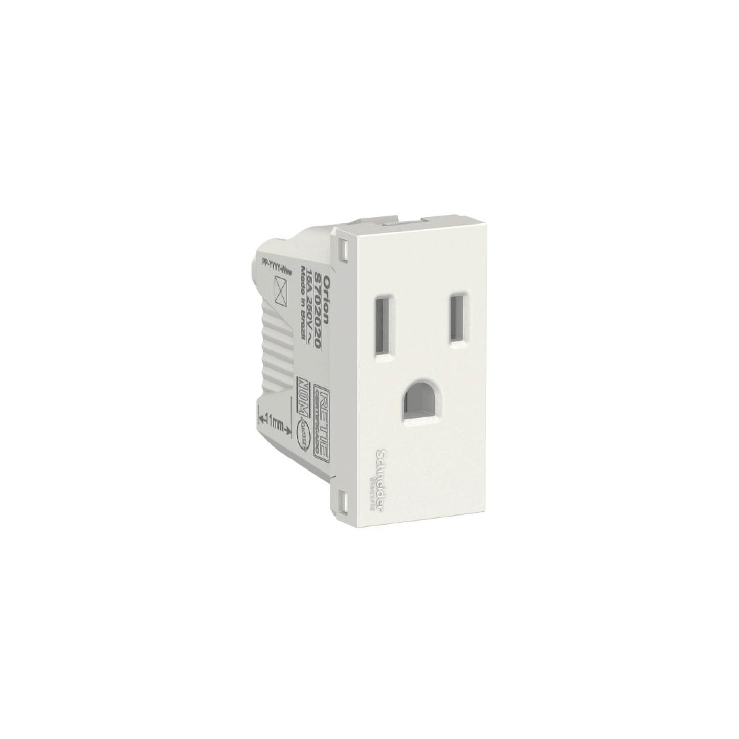 Contacto 2P+T 15A color Blanco Orion Schneider Electric S70202004