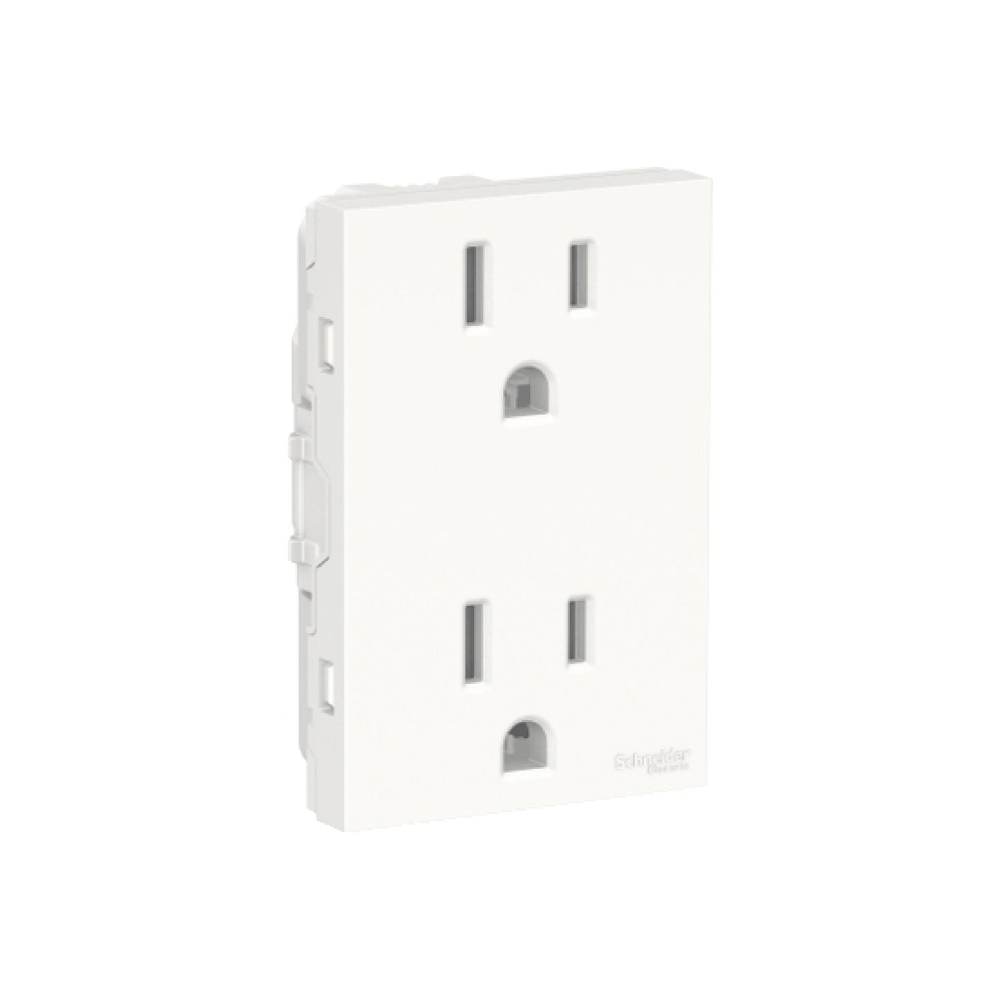 Contacto Dúplex 2P+T 15A color Blanco Orion Schneider Electric S70322004
