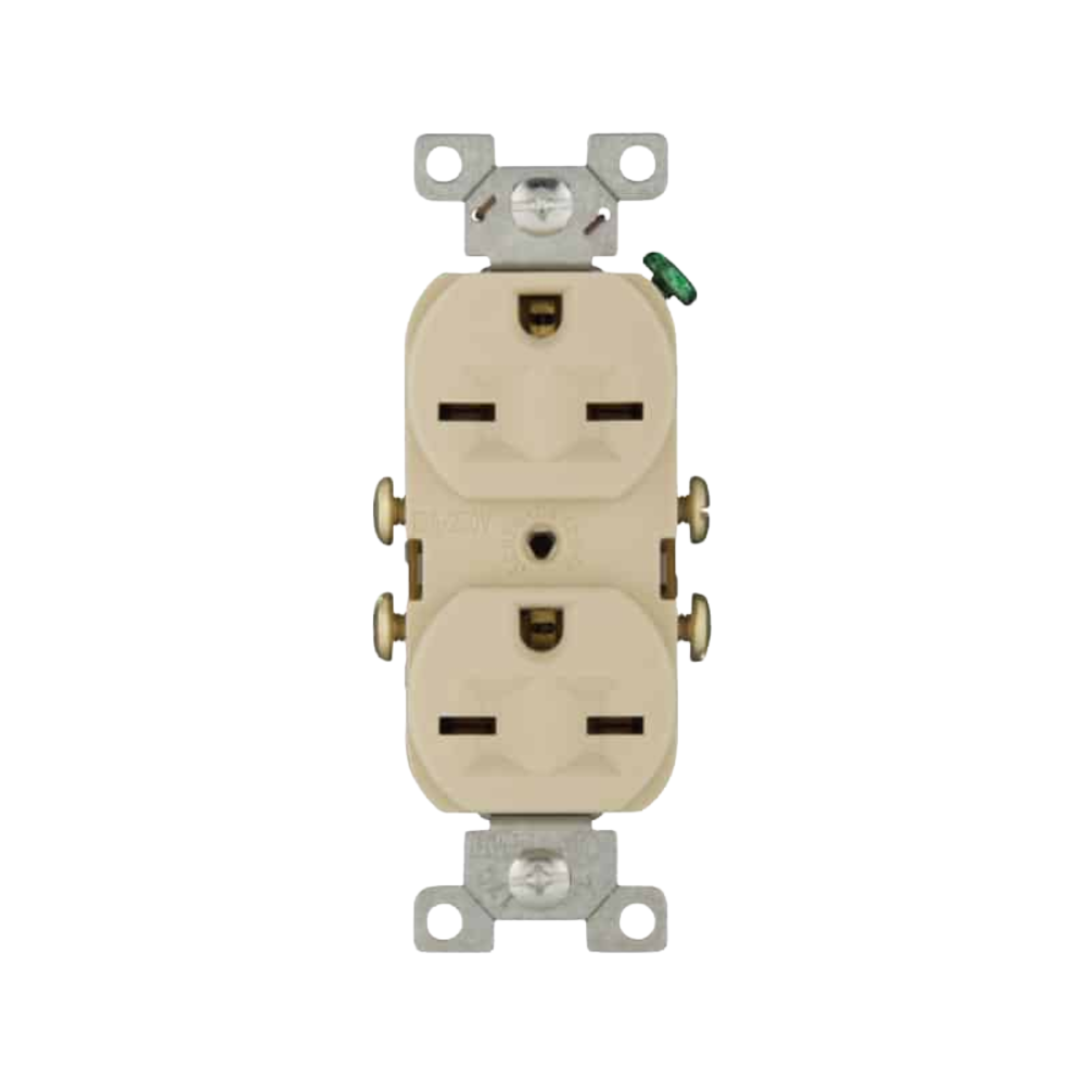 Contacto dúplex cara de chino 15A 250V Eagle Eaton
