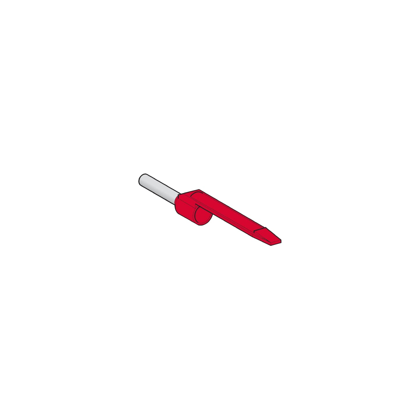 Cable End Insulated Markable, 1 mm², Medium Size, Red, 10 Bags, Nf Schneider Electric DZ5CA010