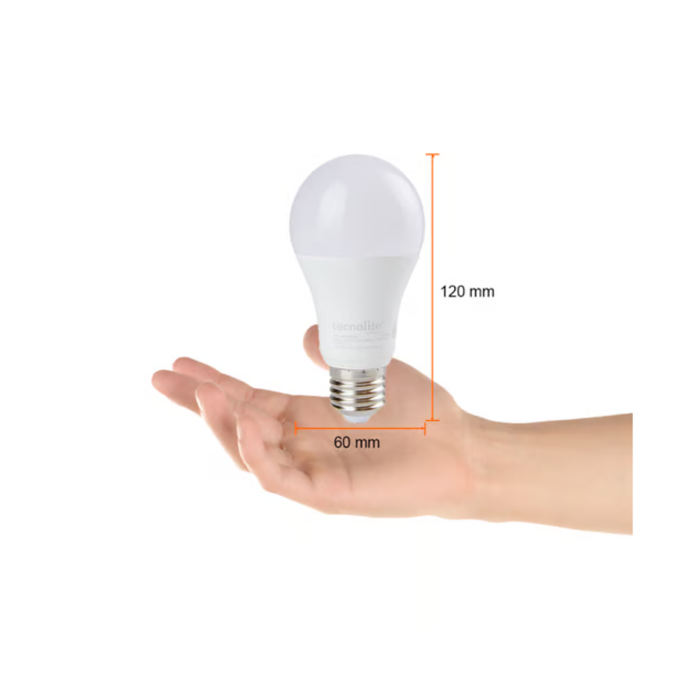 Foco Ahorrador LED 14W Luz Cálida Base E27 Tecnolite