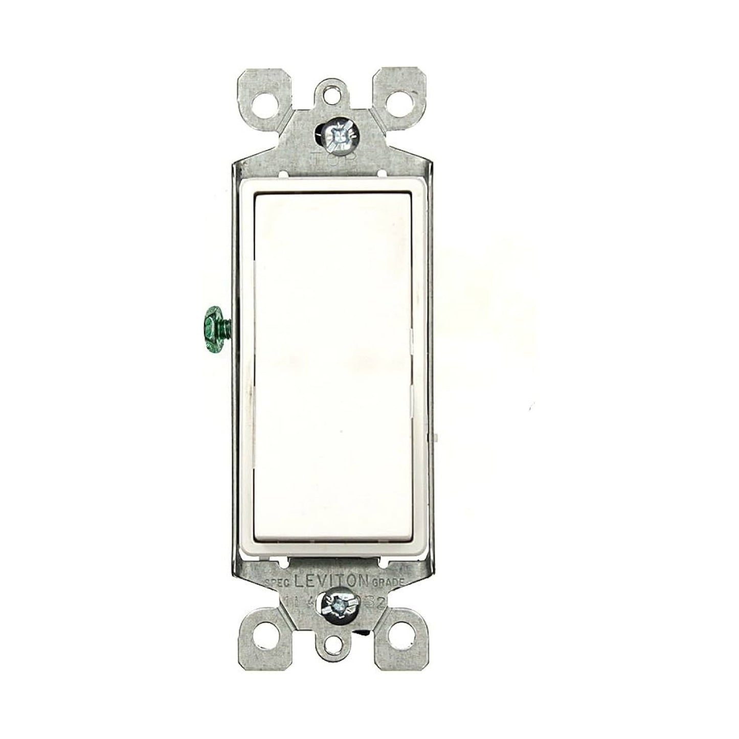 Apagador Silencioso de 3 vías 15A Blanco Decora Leviton
