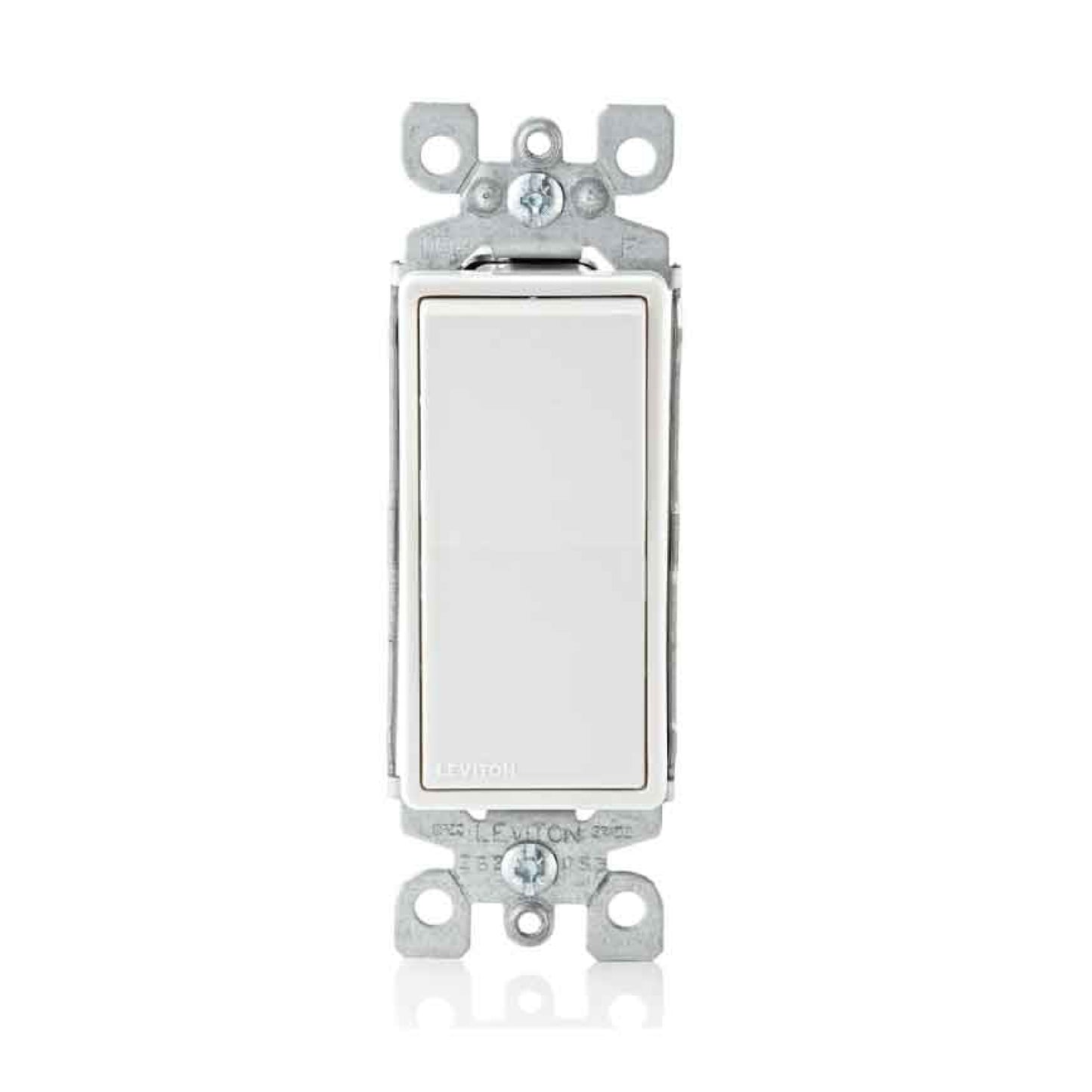 Apagador Sencillo 15A Blanco Decora Leviton