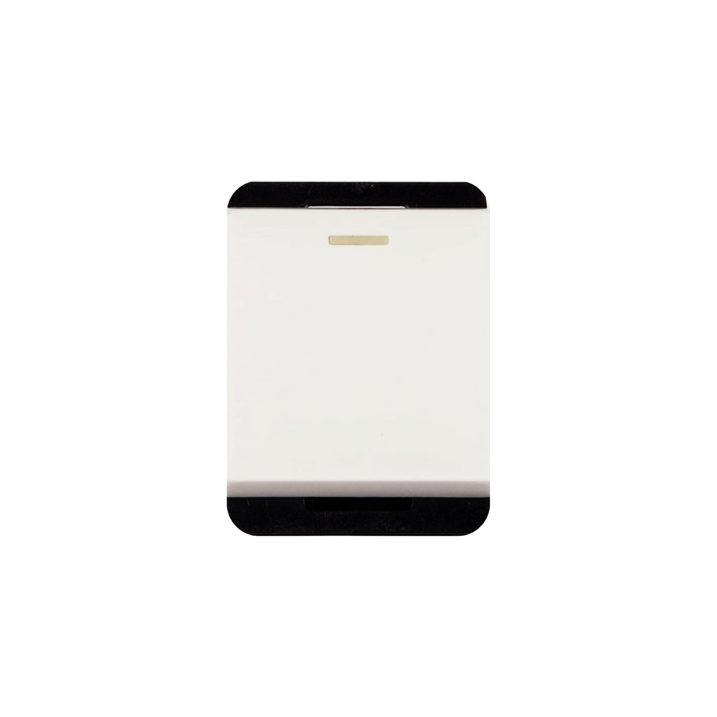 Apagador Sencillo 1/2 10A 125V Blanco Stalo & Kristalo Leviton
