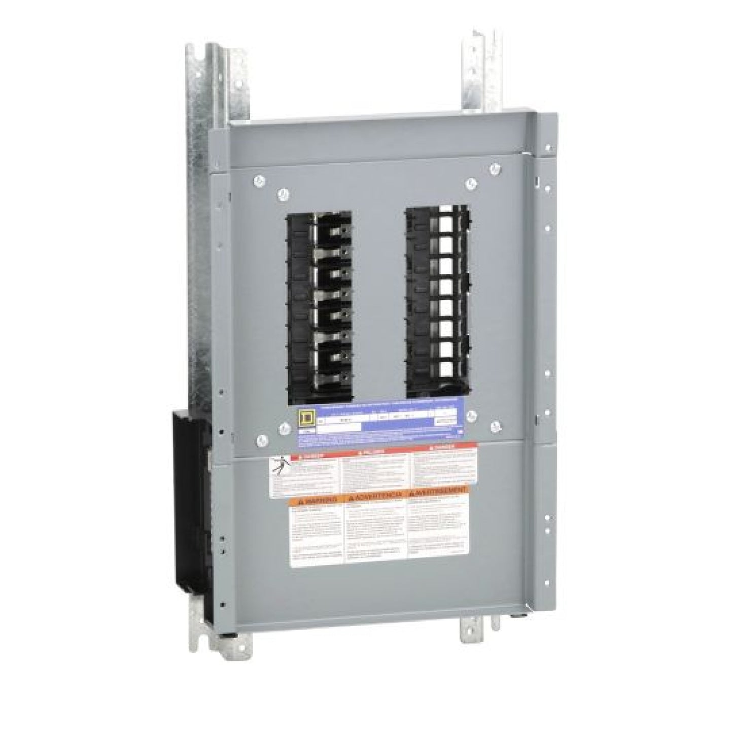 Interior de Tablero NQ Square D de Zapatas Principales 100 A 1F 3H 18 Polos Schneider Electric NQ18L1C