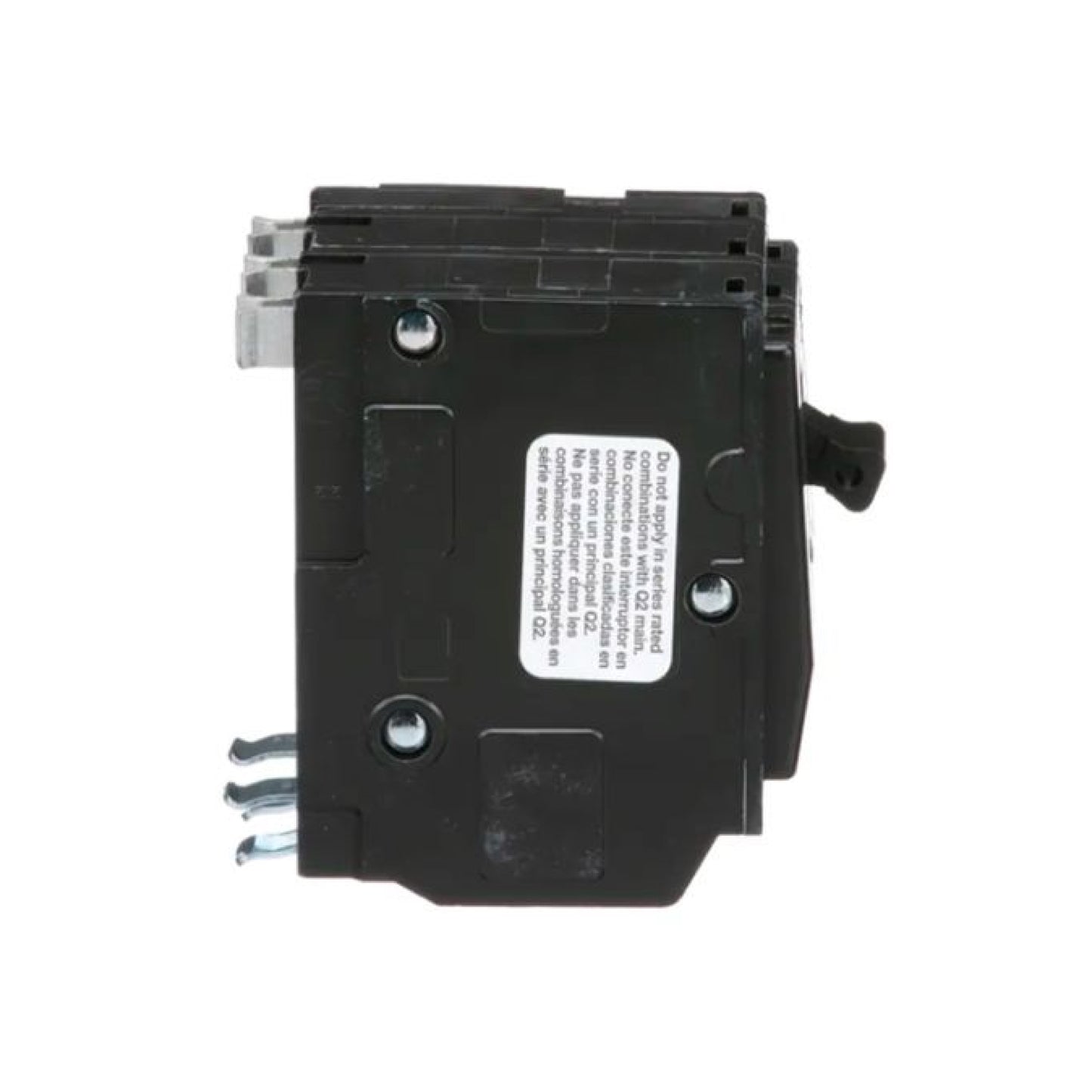 Interruptor Termomagnético 3 Polos 40 A Square D Enchufable Schneider Electric QO340
