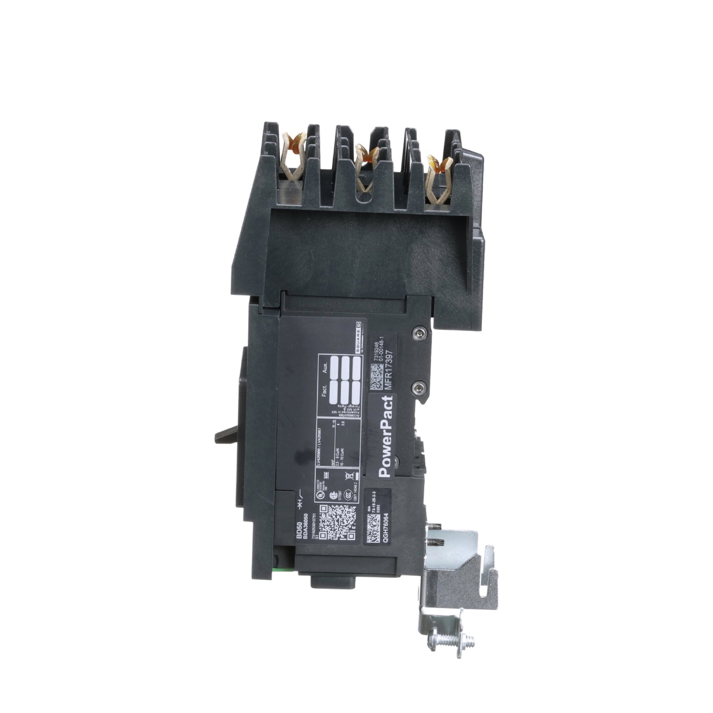 Interruptor Termomagnético Power Pact B 3P 50 A I-Line Schneider Electric BDA36050