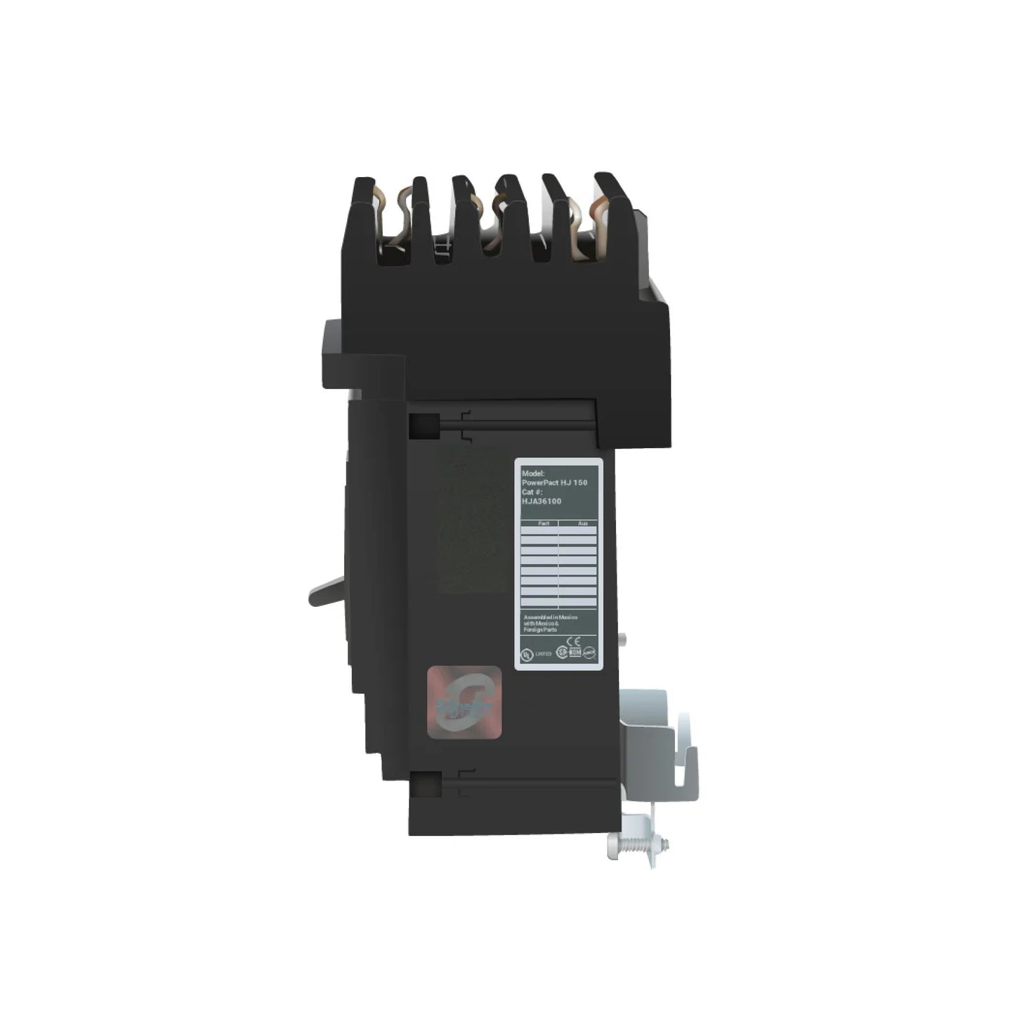 Interruptor Termomagnético Power Pact H 3P 100 A I-Line Schneider Electric HJA36100