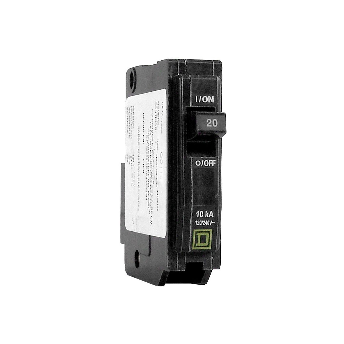 Interruptor Termomagnético QOW 1 Polo 20 A Enchufable sin Visitrip Schneider Electric QOW120