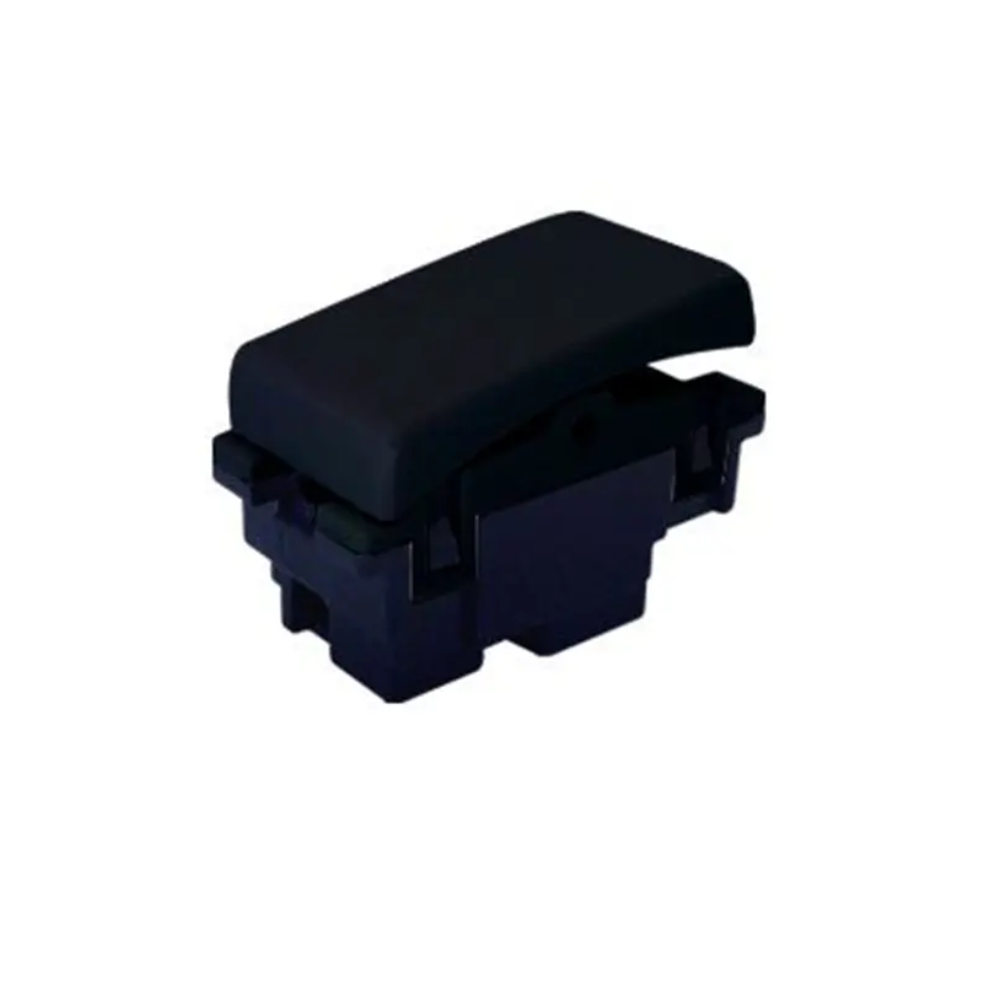 Interruptor sencillo 15A 127V Negro Royer