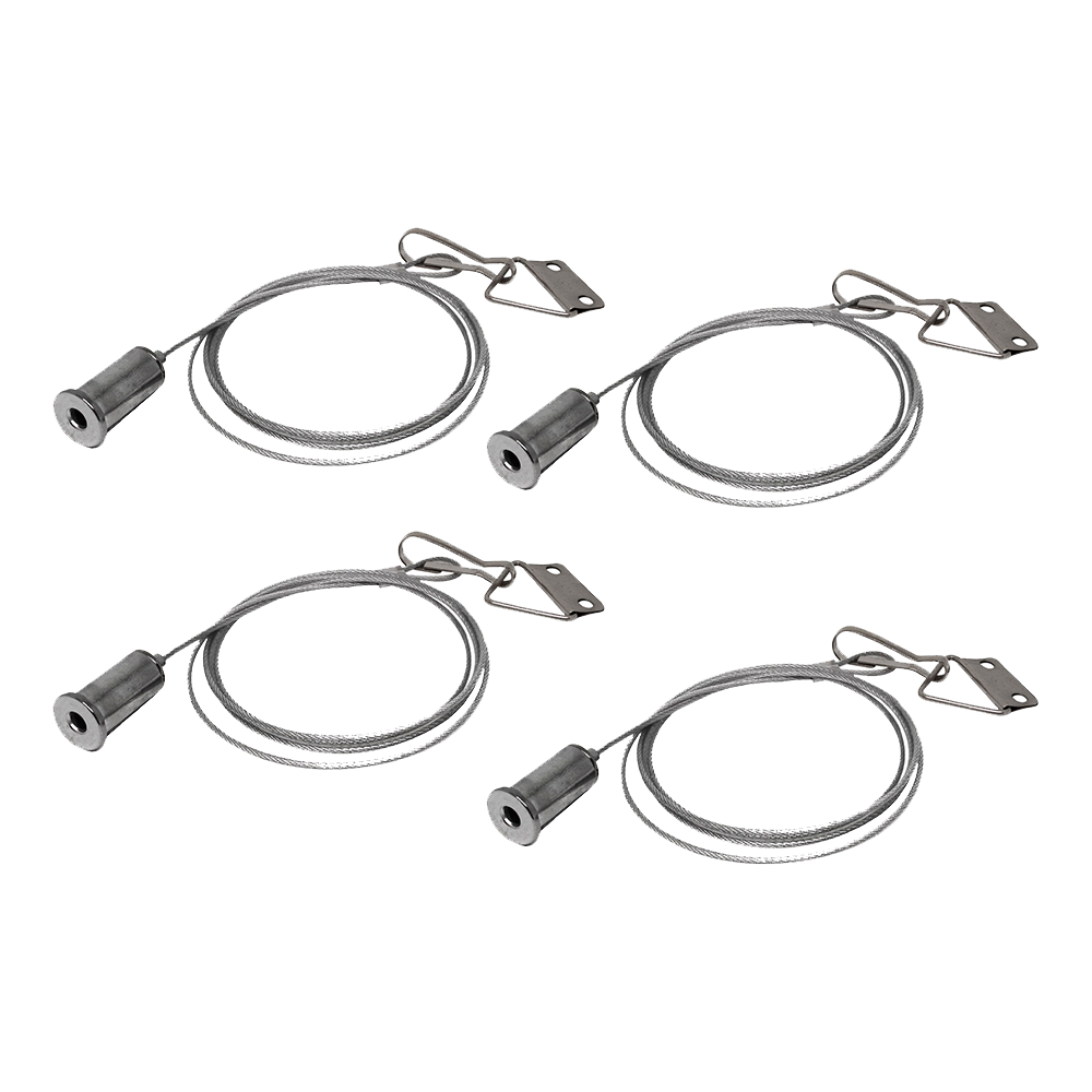 KIT de 4 cables de suspensión para Panel LED Illux