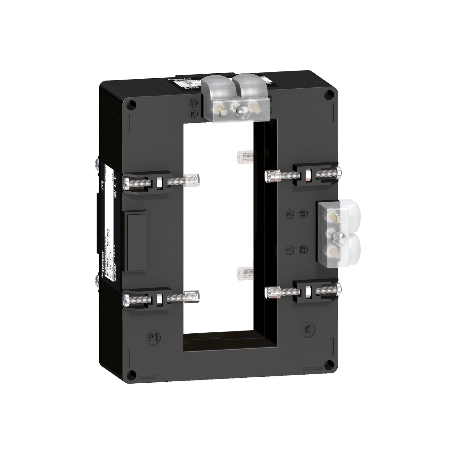 Transformador de Intensidad Tropicalizado 2000/5 Doble Salida Barras 52x127 Schneider Electric METSECT5DC200