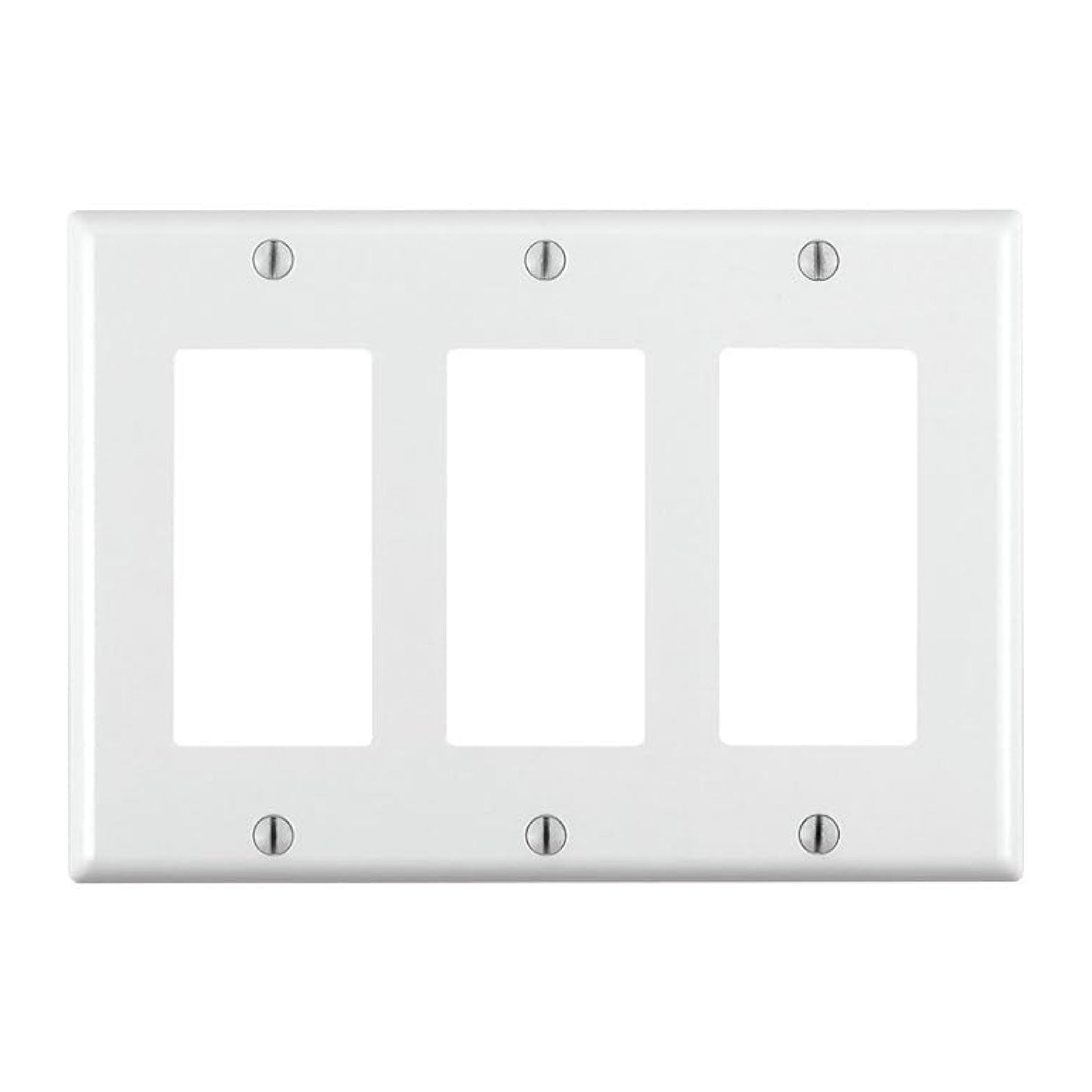 Palca de 3 Ventanas Blanco Decora Leviton