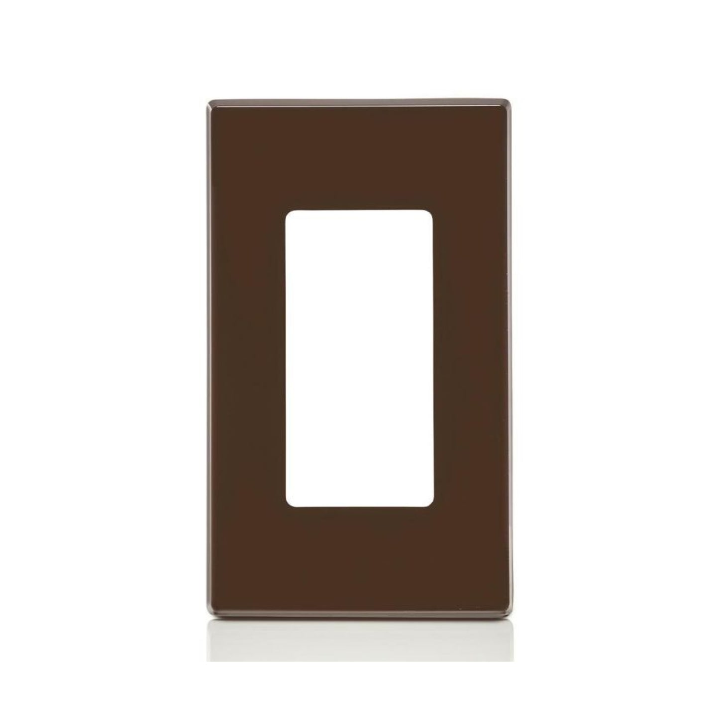 Placa de 1 Unidad Café Decora Leviton