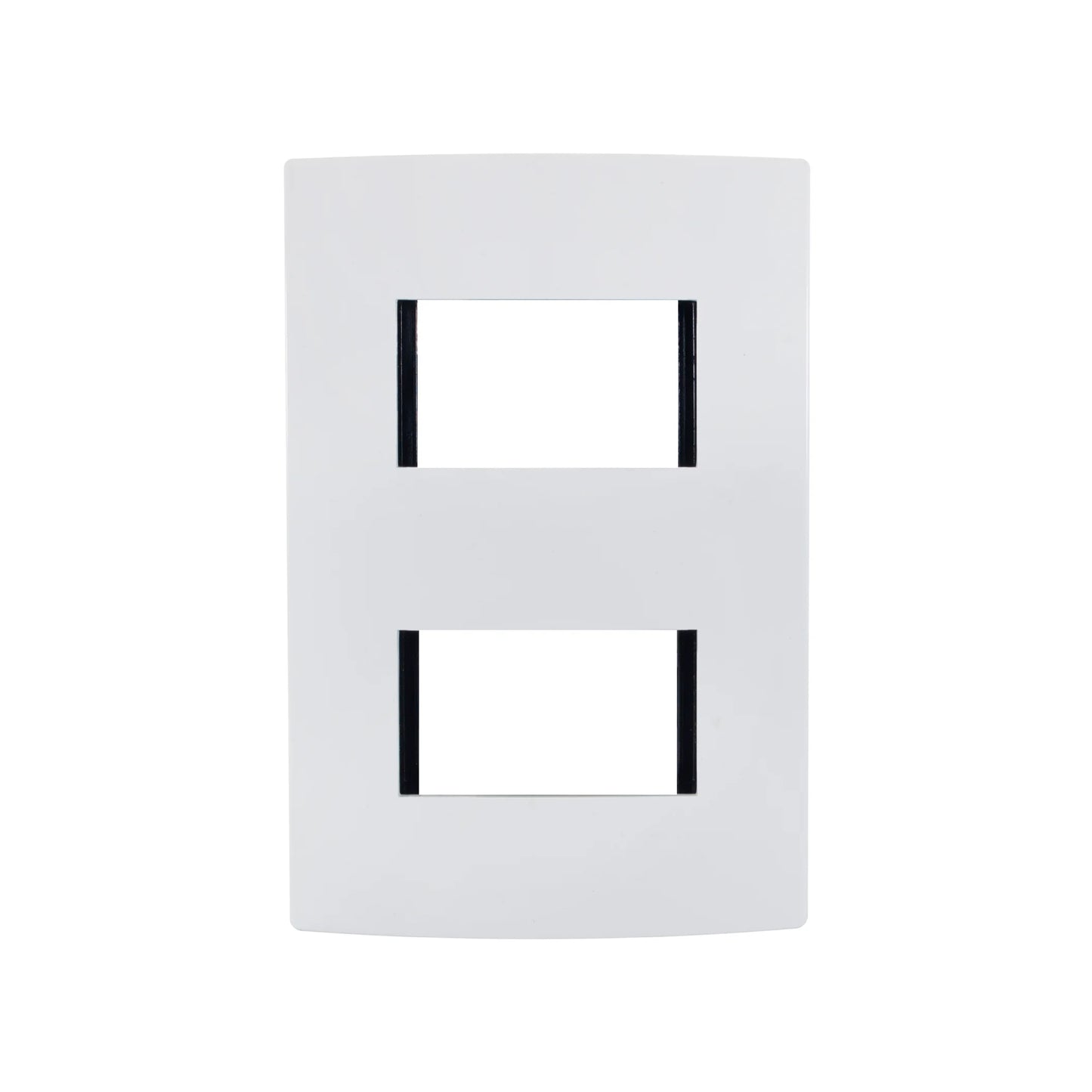 Placa de 2 Módulos Blanco Modular Leviton