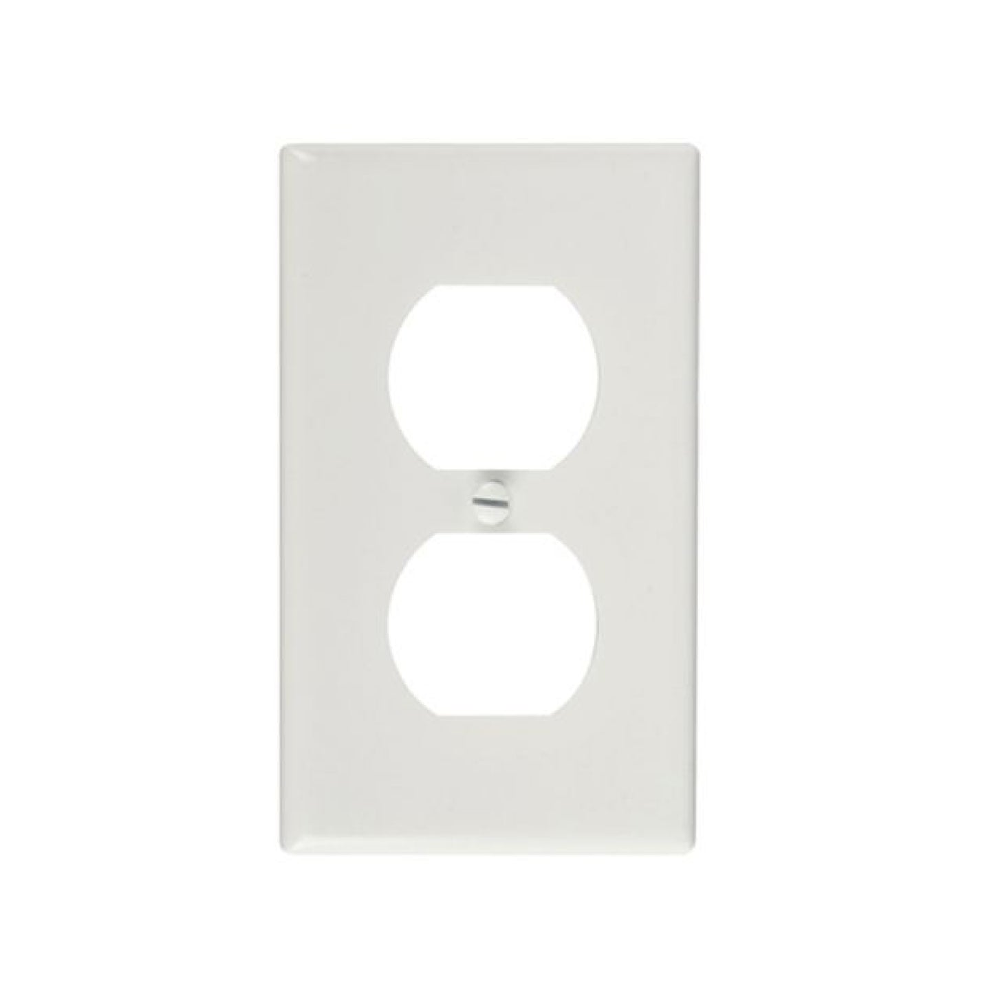 Placa para Contacto Dúplex Blanco Leviton