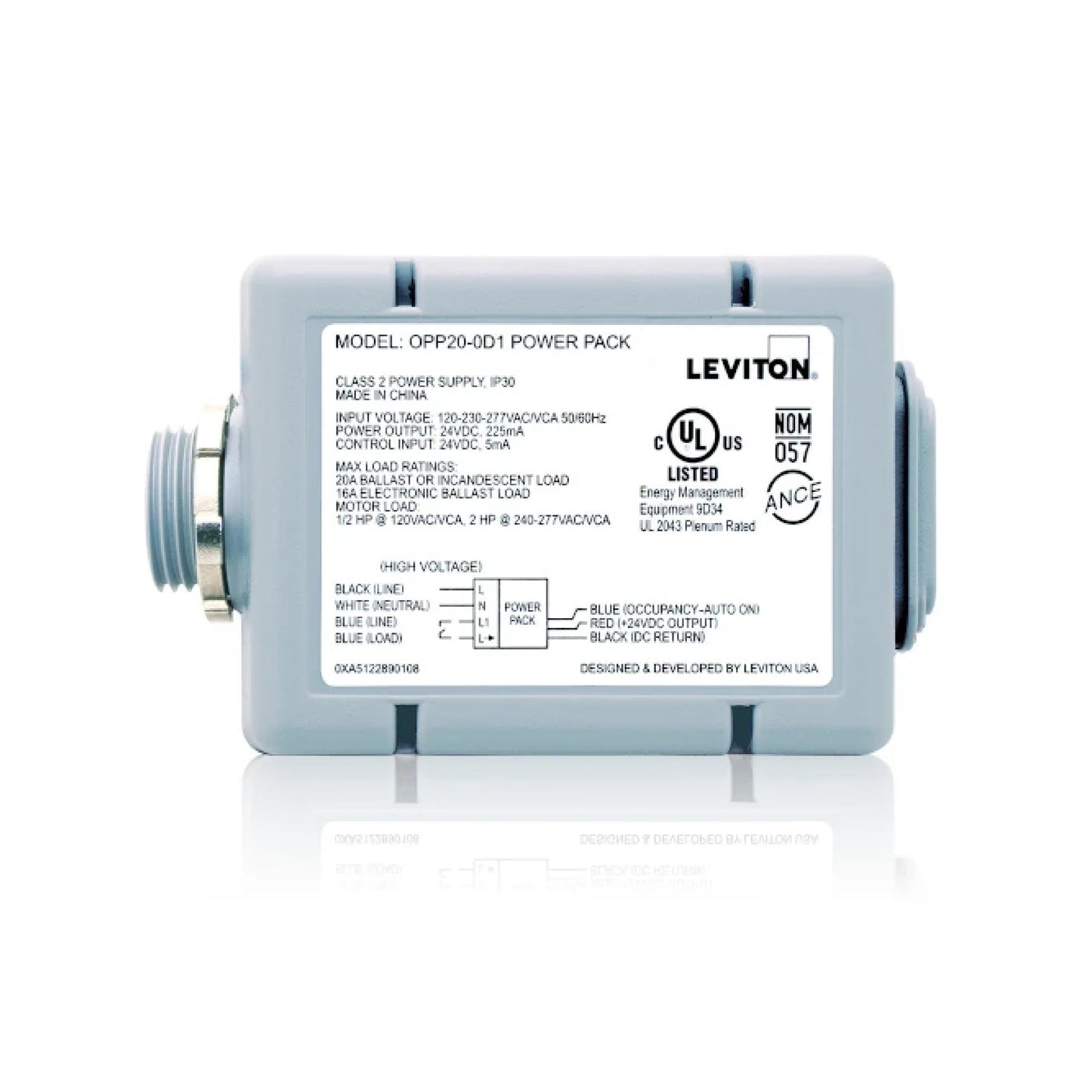 Power Pack para Sensor de Ocupación Leviton