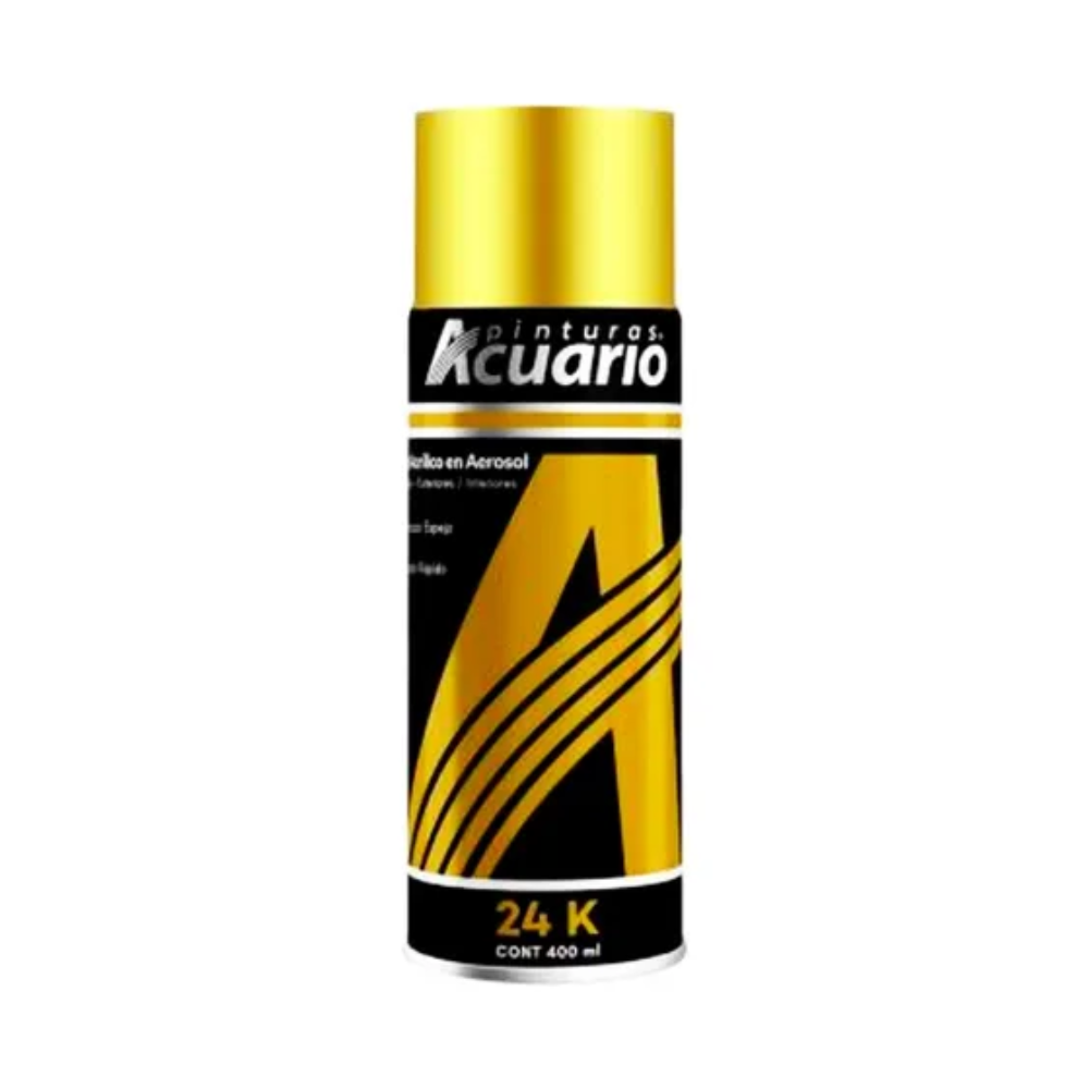 Pintura en Aerosol 400 ml 24 Kilates Acuario