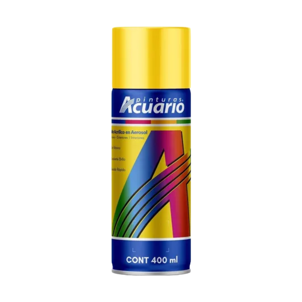Pintura en Aerosol 400 ml Amarillo Limón Acuario