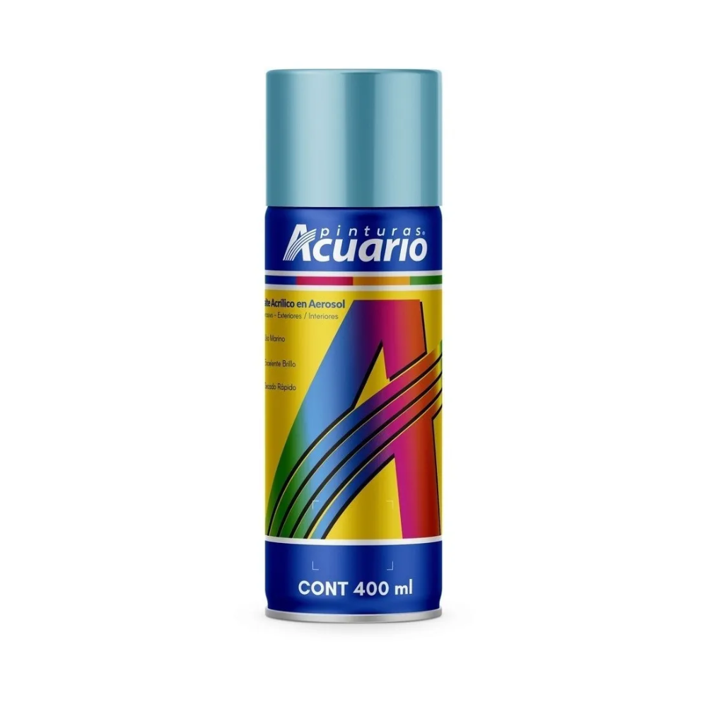 Pintura en Aerosol 400 ml Azul Cielo Acuario
