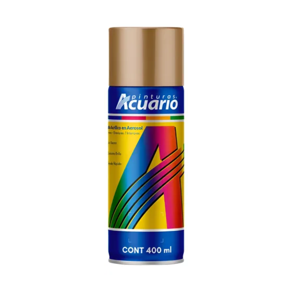 Pintura en Aerosol 400 ml Oro Palido Acuario