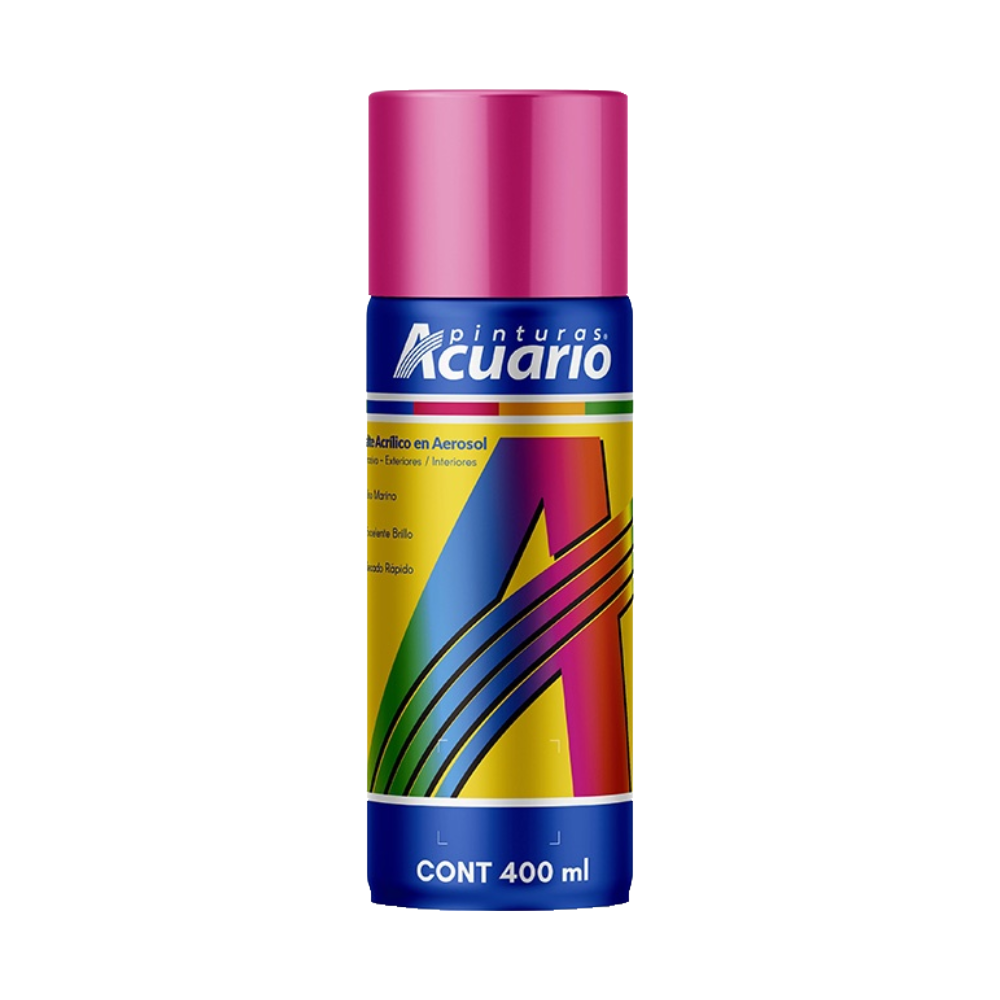 Pintura en Aerosol 400 ml Rosa Mexicano Acuario