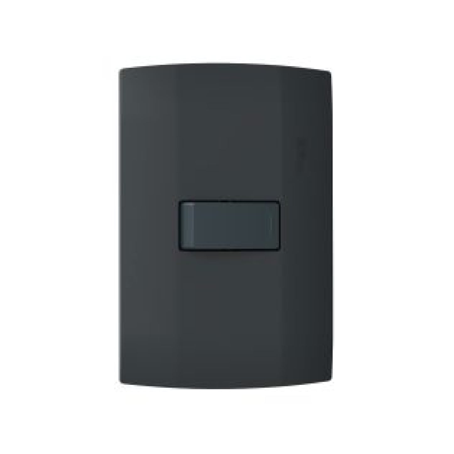 Placa Armada con Pulsador color Negro Marisio Schneider Electric MWD62067