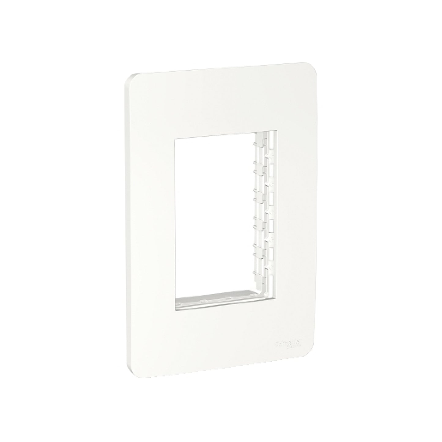 Placa de 3 Módulos y 1 Segmento color Blanco Orion Schneider Electric S735103004