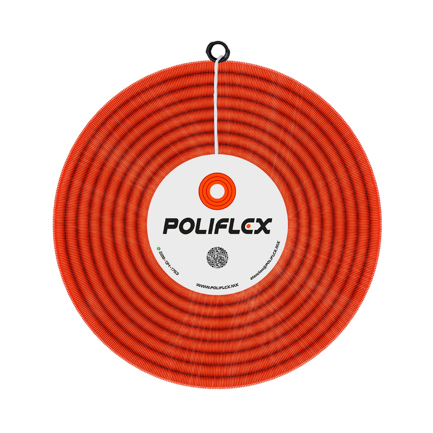 Poliducto Naranja 1/2" con Guía 100m Poliflex