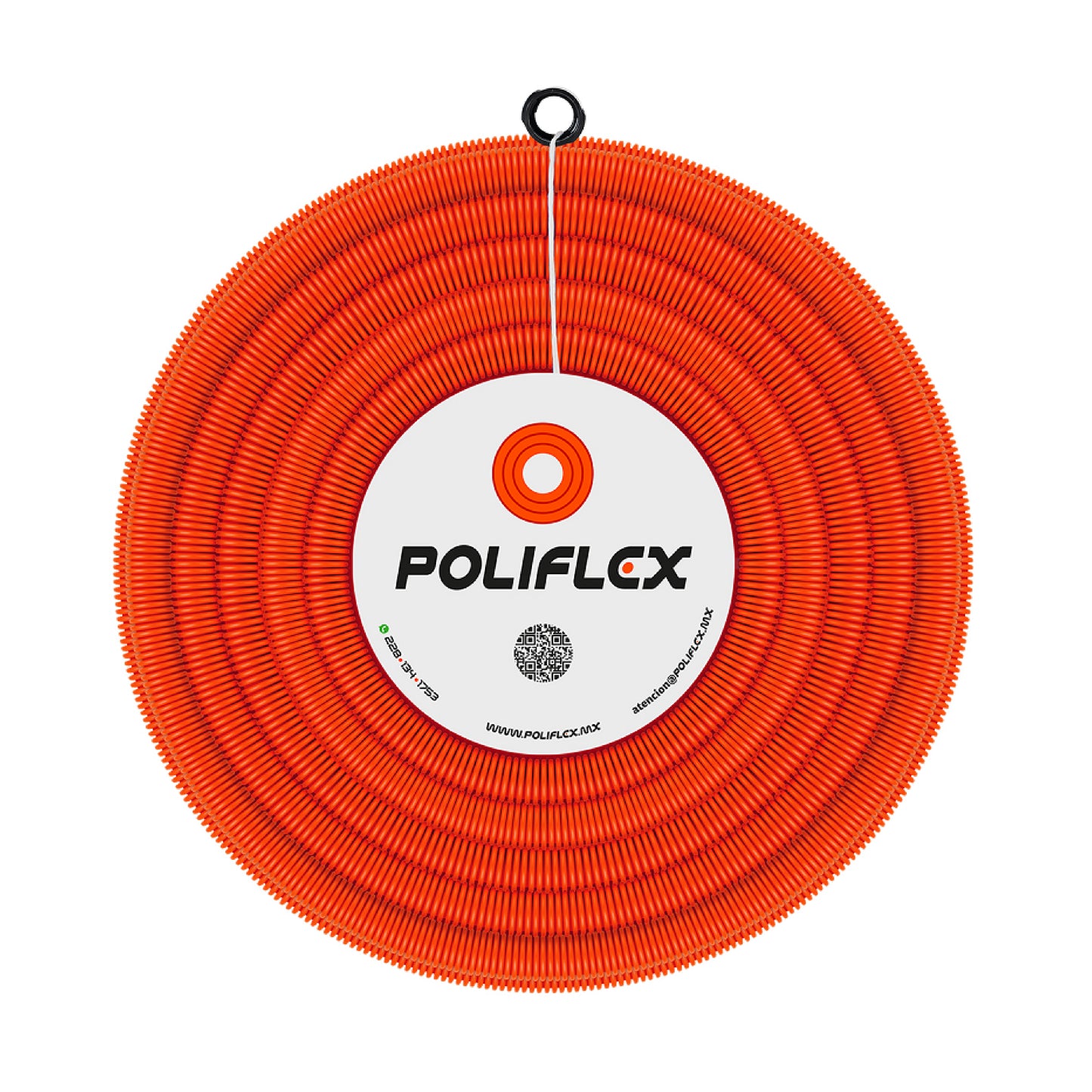Poliducto Naranja 3/4" con Guía 50m Poliflex