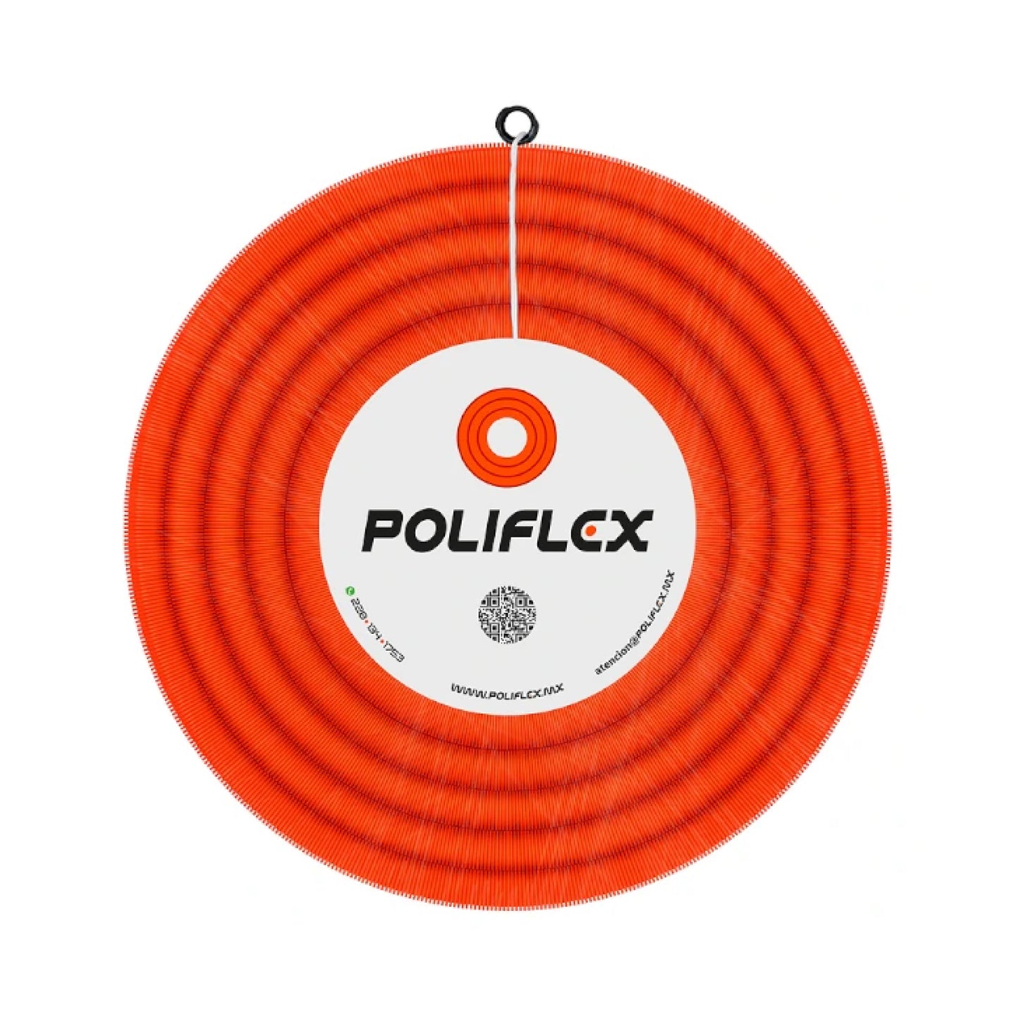 Poliducto Naranja ligero 1" 50m sin Guia Poliflex